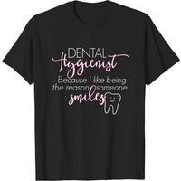T-Shirt RDH Hygiéniste Dentaire Raison pour Sourire pour Hommes — T-shirts pour hommes