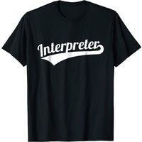T-shirt Interpreter pour hommes en noir — T-shirts pour hommes
