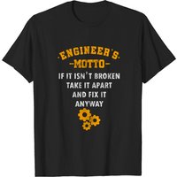 Engineer Mechanical Profession Electrical T-Shirt for Men