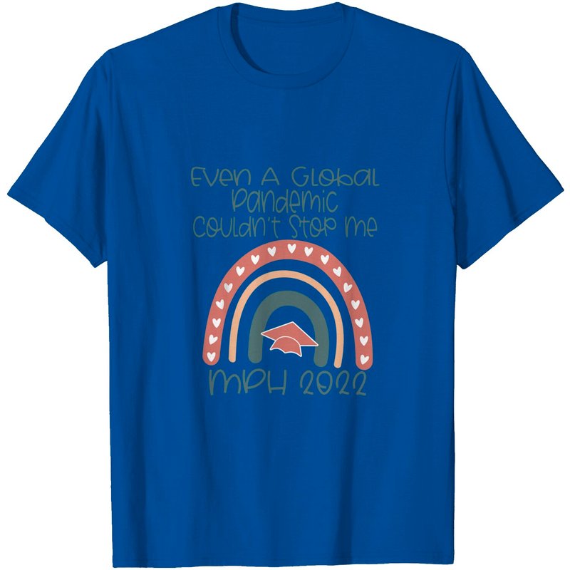 T-Shirt MPH Maîtrise en santé publique Graduation 2022 pour hommes — T-shirts pour hommes