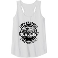 Funny Mower Lawn Whisperer Tank Top for Men - Dark Grey — Mens T Shirts