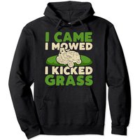 Hoodie Unisexe I Came I Mowed I Kicked Grass — Sweats à capuche pour hommes