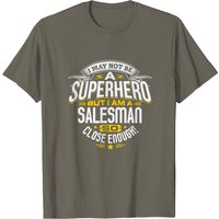 T-shirt Professionnel Super-héros Vendeur pour Hommes