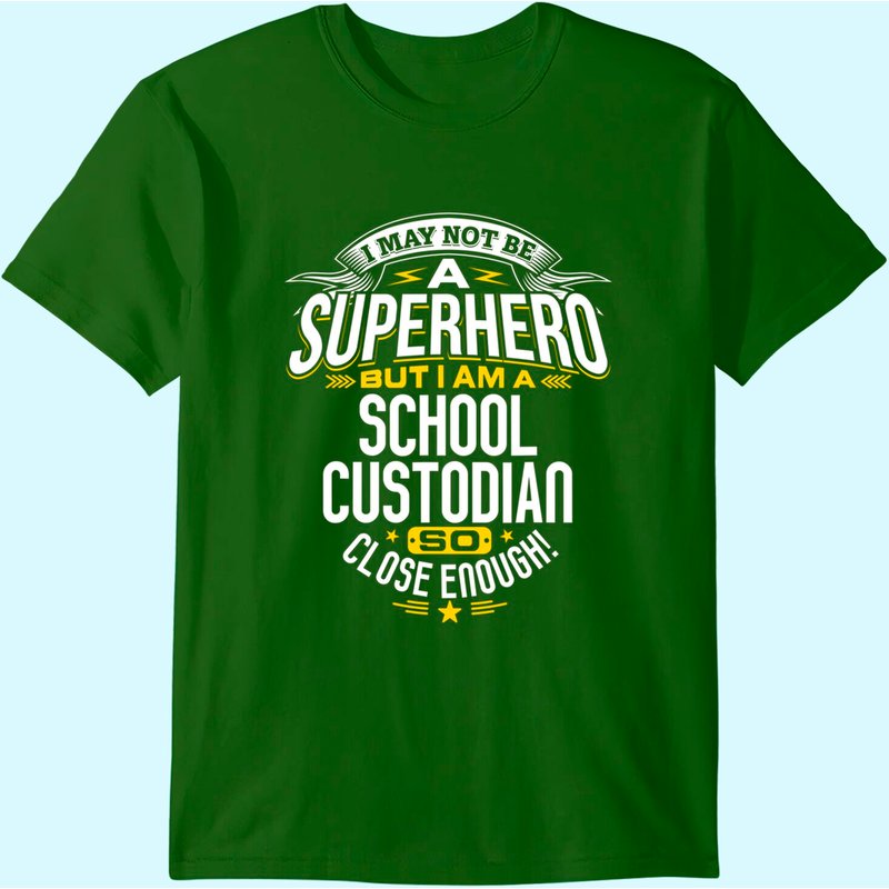 School Custodian T-Shirt for Men