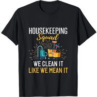 T-Shirt Humor Ménage Cleaning Squad pour Hommes