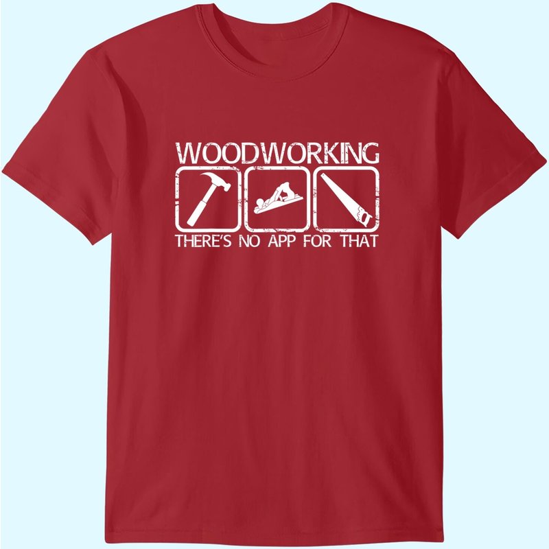 T-Shirt Outils de Menuiserie pour Hommes