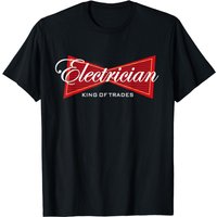 T-shirt humoristique Électricien Roi des Métiers pour hommes — T-shirts pour hommes