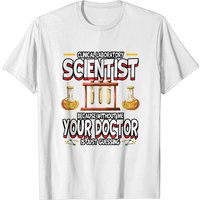 T-Shirt Humoristique de Scientifique de Laboratoire Clinique pour Hommes — T-shirts pour hommes