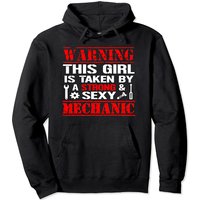 Wife Girlfriend Sayings Auto Mechanic Gift Pullover Hoodie — Mens Hoodies