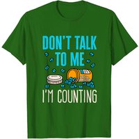 T-shirt pour hommes Technicien en pharmacie comptant des pilules