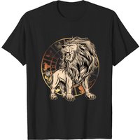 T-Shirt d'anniversaire Leo pour hommes en noir — T-shirts pour hommes