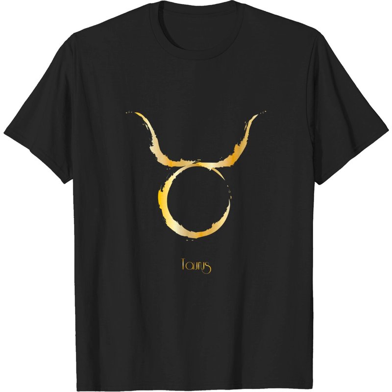 Taurus T Shirt for Men in Black — Mens T Shirts