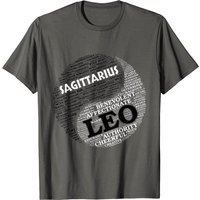 Zodiac Facts Sagittarius T-Shirt for Men