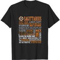 Sagittarius Talkative Zodiac T-Shirt for Men