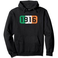 Hoodie à Capuche Unisexe 1916 Drapeau Irlandais Rébellion de Pâques — Sweats à capuche pour hommes