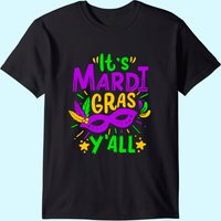 T-shirt Cadeau Mardi Gras pour Hommes en Noir