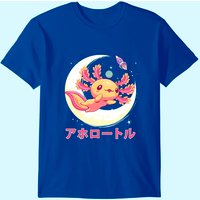 T-shirt Pastel Goth Axolotl Kawaii Anime Japonais pour Hommes — T-shirts pour hommes