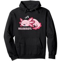 Axolotl Lover Mexican Salamander Pullover Hoodie