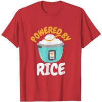T-shirt Rice Philippines Foodie asiatique pour hommes - Noir