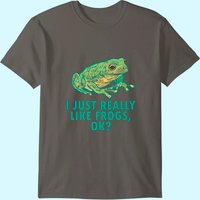 Tree Frog Lover Men's T-Shirt - I Just Really Like Frogs