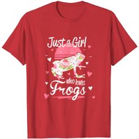 T-shirt Frog Juste Une Fille Qui Aime Les Grenouilles Pour Hommes — T-shirts pour hommes