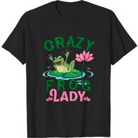 Frog Lady T-Shirt for Men - Toad Lovers Design