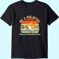 T-shirt Motivational Be A Goldfish pour le Soccer — T-shirts pour hommes