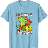 Tree Frog Lover Amphibian Men's T-Shirt in Black — Mens T Shirts