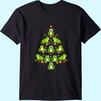 Frog Christmas Tree Gift Men's T-Shirt — Mens T Shirts