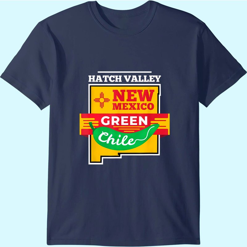 New Mexico Hatch Chile Green Chili Pepper T-Shirt for Men — Mens T Shirts