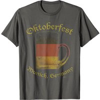 T-Shirt Vintage Oktoberfest Munich Allemagne pour Hommes — T-shirts pour hommes