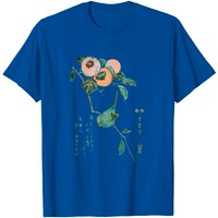 T-Shirt Art Classique Japonais Œil Blanc et Kaki pour Hommes