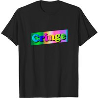 T-Shirt Cringe pour hommes en noir