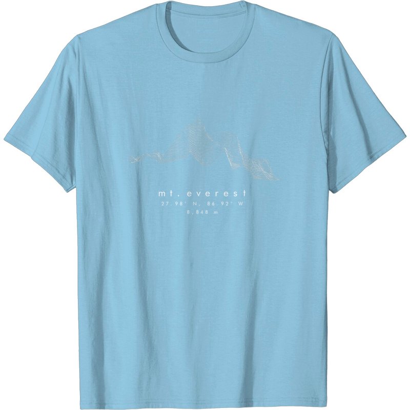 T-Shirt de Randonnée Mt. Everest Népal pour Hommes — T-shirts pour hommes