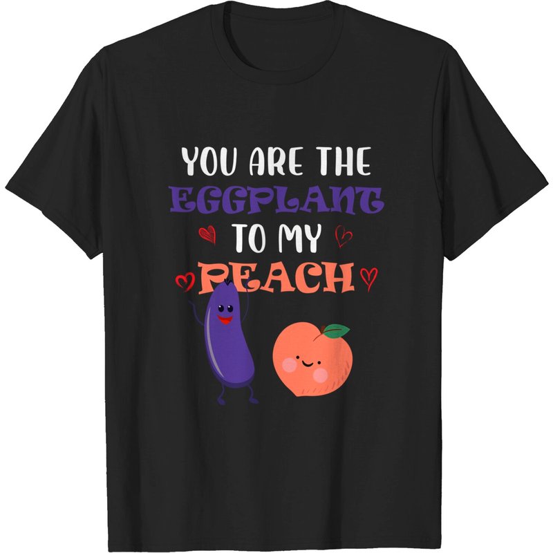 T-shirt pour hommes : Vous êtes l'aubergine de ma pêche — T-shirts pour hommes