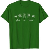 House Plants Lover T-Shirt for Men in Black