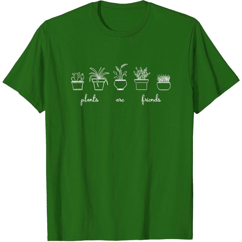 T-shirt pour hommes Amoureux des Plantes d'Intérieur en Noir — T-shirts pour hommes