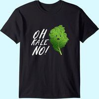 T-shirt pour hommes Oh Kale No! Design Végétalien — T-shirts pour hommes