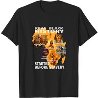 T-Shirt pour hommes : L'Histoire noire n'a pas commencé avec l'esclavage — T-shirts pour hommes