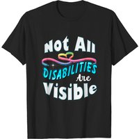 Not All Disabilities Are Visible Men's T-Shirt — Mens T Shirts
