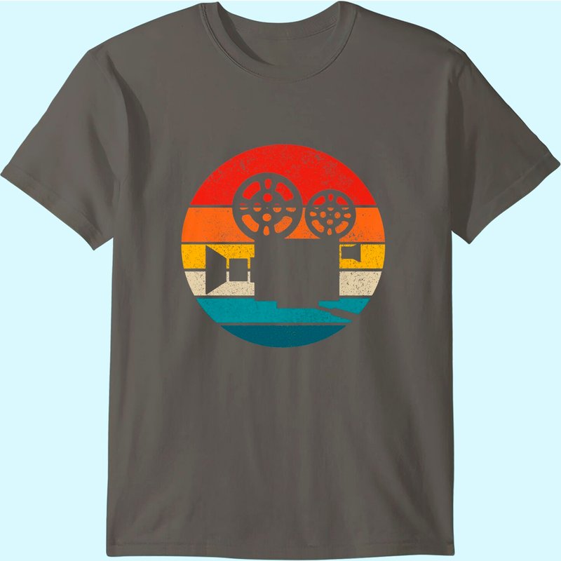 T-shirt pour hommes avec chaise de réalisateur vintage — T-shirts pour hommes