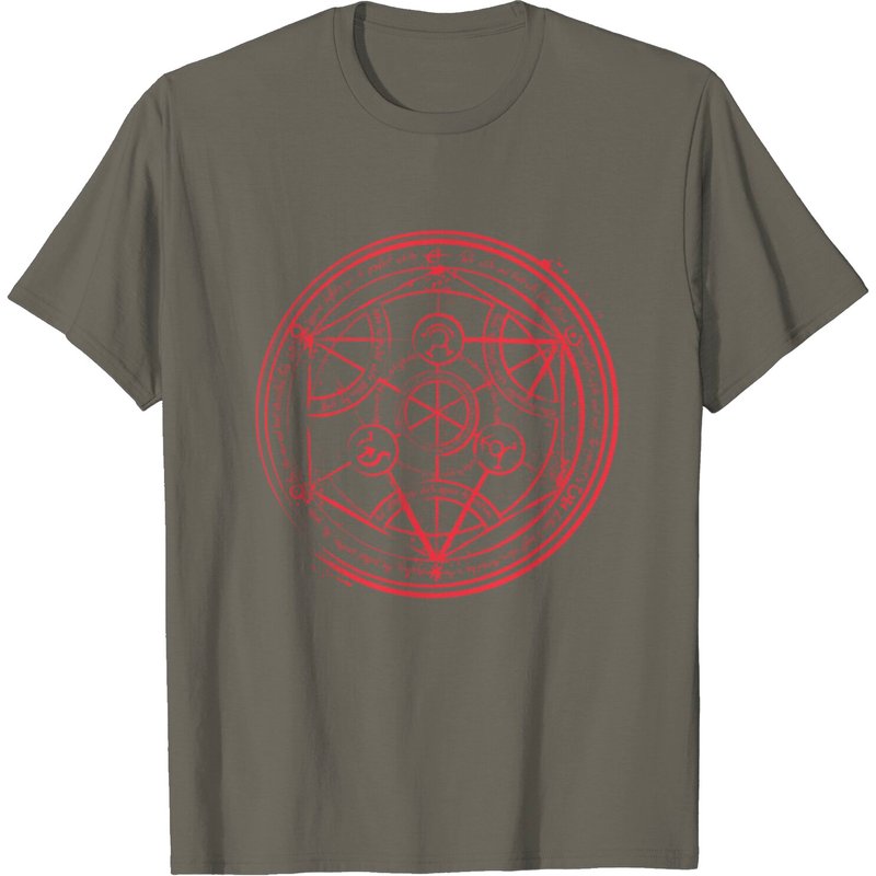 Fullmetal Alchemist Transmutation Circle Men's T-Shirt — Mens T Shirts