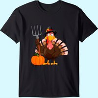 T-shirt pour hommes d'Action de grâce avec dinde — T-shirts pour hommes