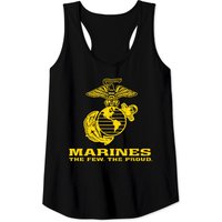 Débardeur Marine Logo Distressé The Few The Proud pour Hommes — T-shirts pour hommes