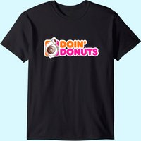 T-shirt Doin' Donuts Racing & Drift Car pour hommes — T-shirts pour hommes