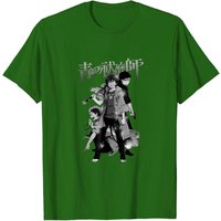 T-Shirt pour Hommes Exorcist Design Art Blue Anime Manga — T-shirts pour hommes