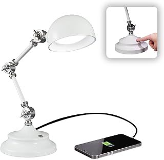 OttLite Prevention Pharmacy LED Desk Lamp with USB Charging — Led Desk Lamp
