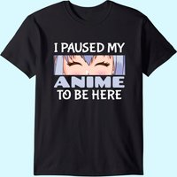 Anime Lover T-Shirt for Men - I Love Anime Design