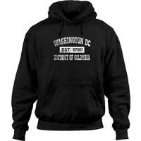 Washington Dc District Of Colombia Est. 1790 Hoodie — Sweats à capuche pour hommes