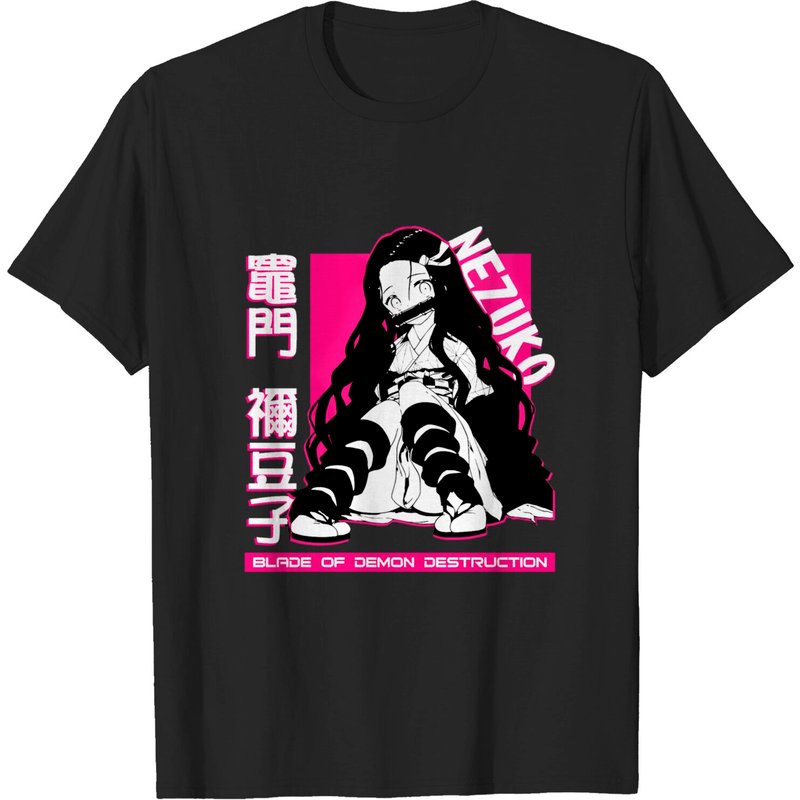 T-Shirt Kamado Tanjirou Demon Slayer pour Hommes — T-shirts pour hommes